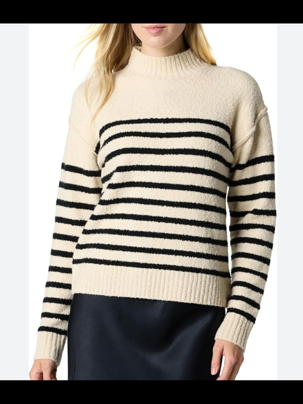 New Crewneck Sweater Womens Striped 2x Plus Size